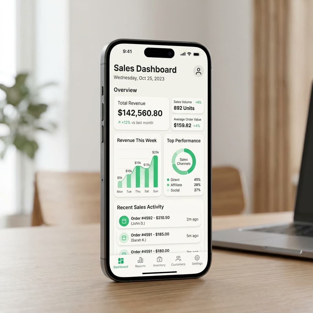 Pague Certo App Mockup